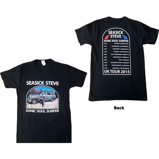 Seasick Steve Unisex T-Shirt: Full Colour Sonic Soul Surfer