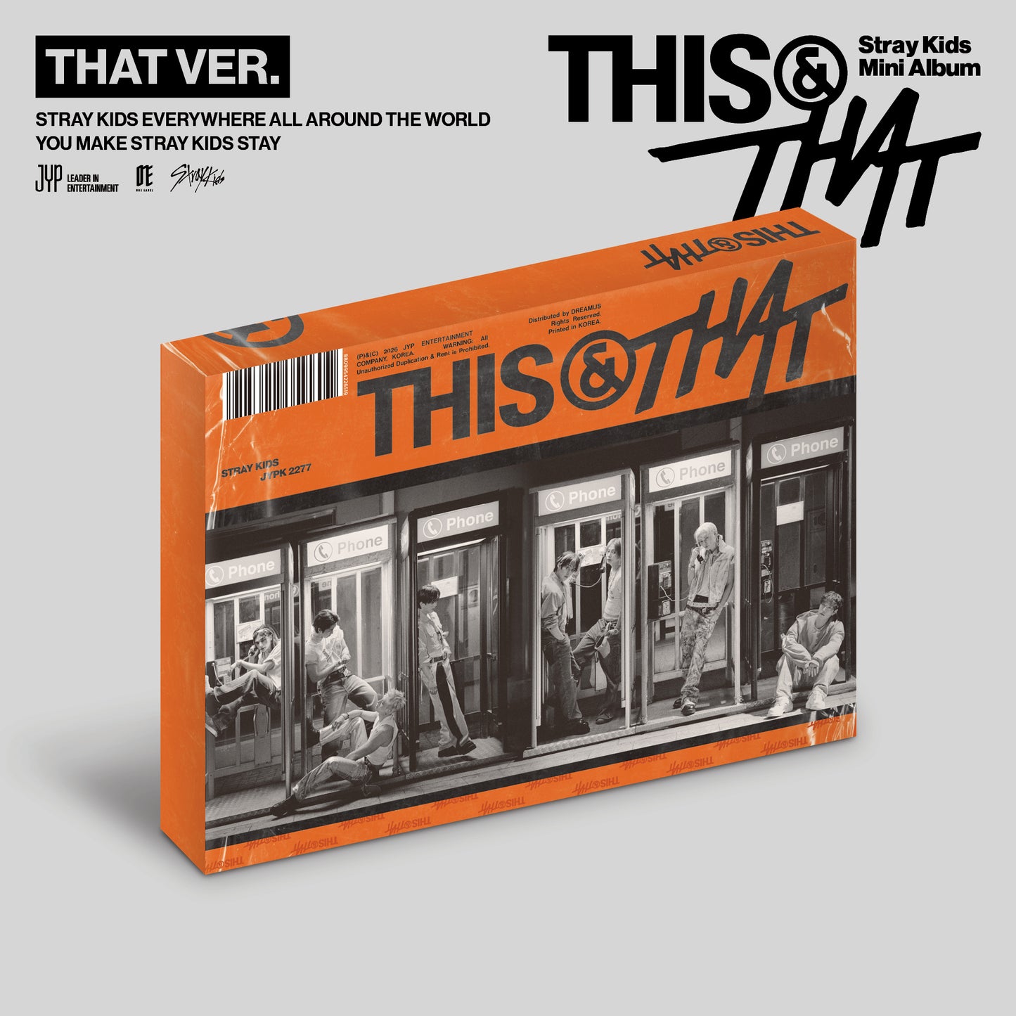 Stray Kids - THIS & THAT (THAT VER.) [CD]