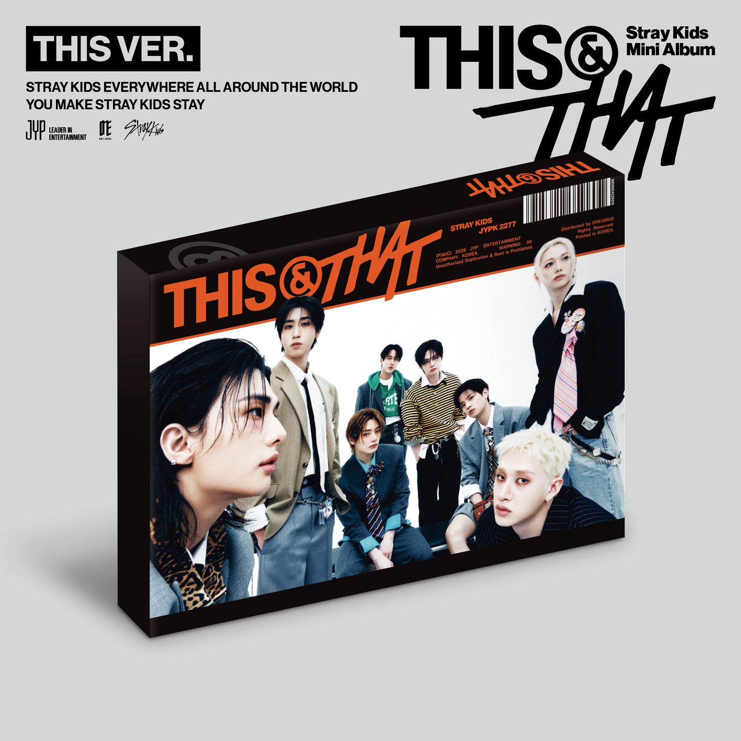 Stray Kids - THIS & THAT (THIS VER.) [CD]