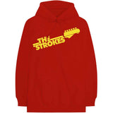 The Strokes Unisex Pullover Hoodie: Guitar Fret Logo