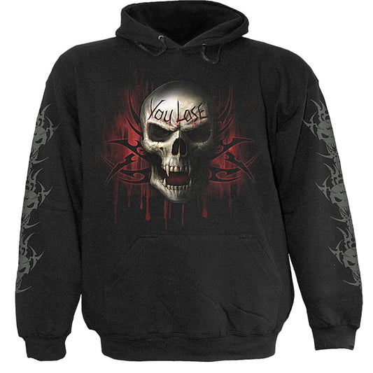 Black hoodie with a grim reaper graphic and "GAME OVER" text.