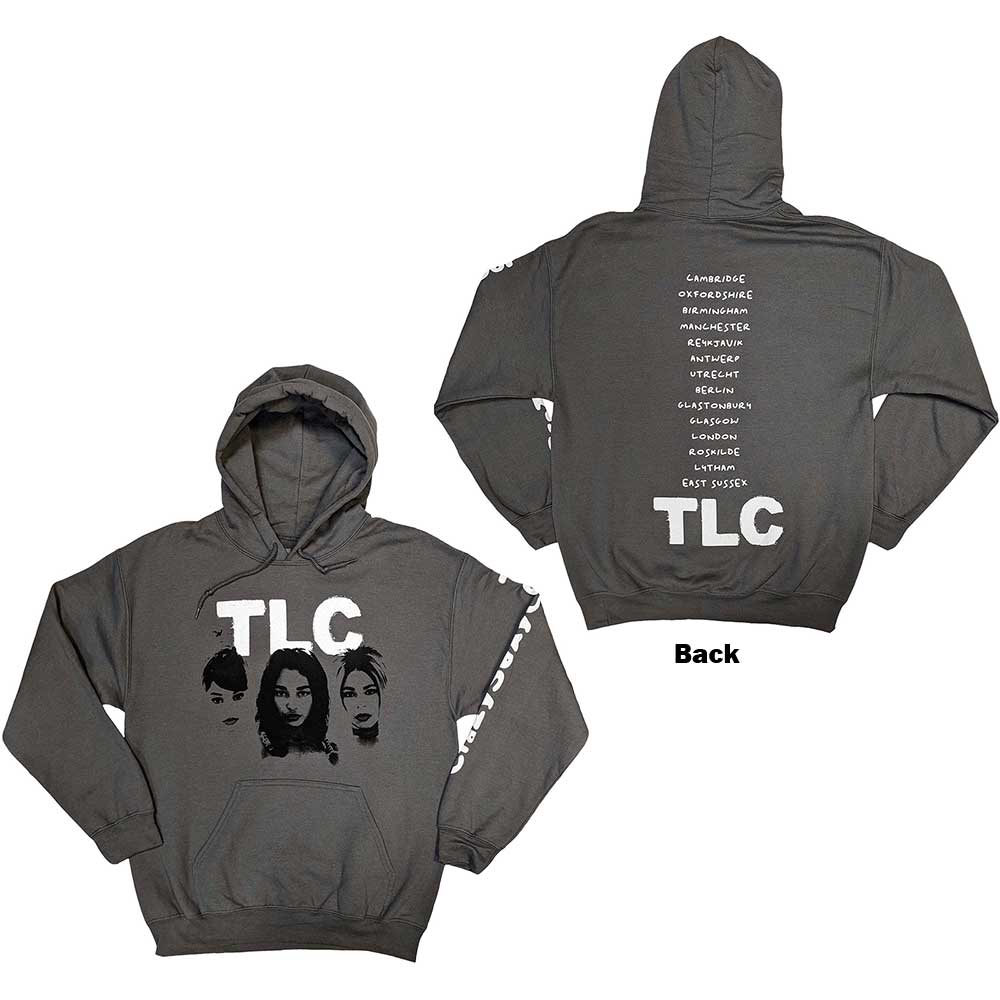 TLC Unisex Pullover Hoodie: CrazySexyCool Album European Tour 2022