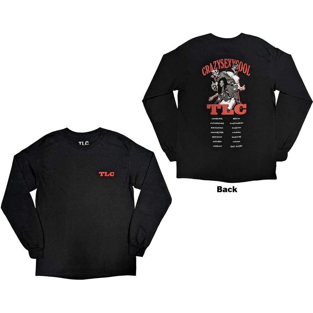 TLC Unisex Long Sleeve T-Shirt: CrazySexyCool Photo European Tour 2022