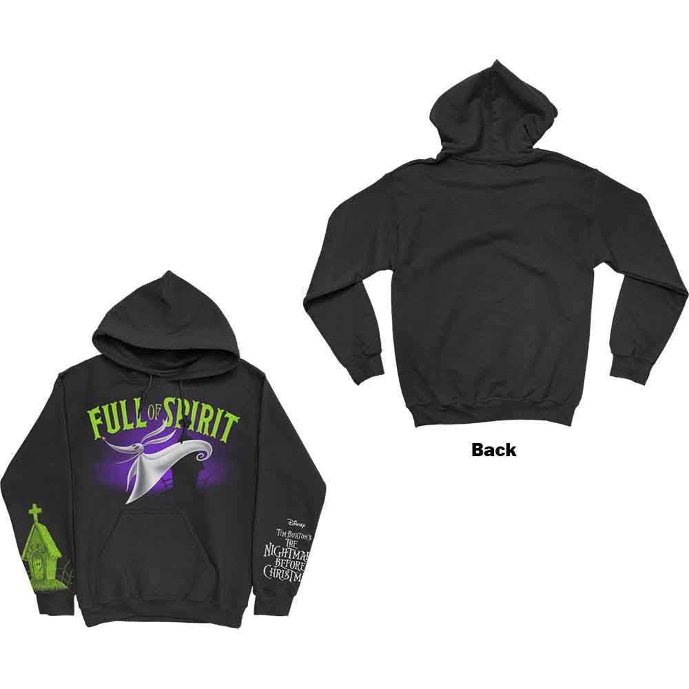 The Nightmare Before Christmas Unisex Pullover Hoodie: Full of Spirit