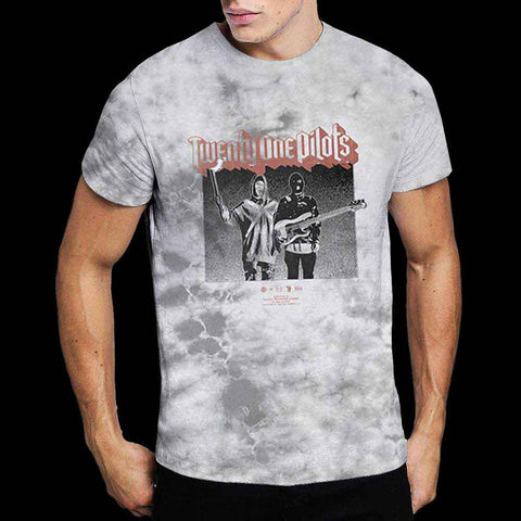 Twenty One Pilots Unisex T-Shirt: Torch Bearers (Wash Collection)