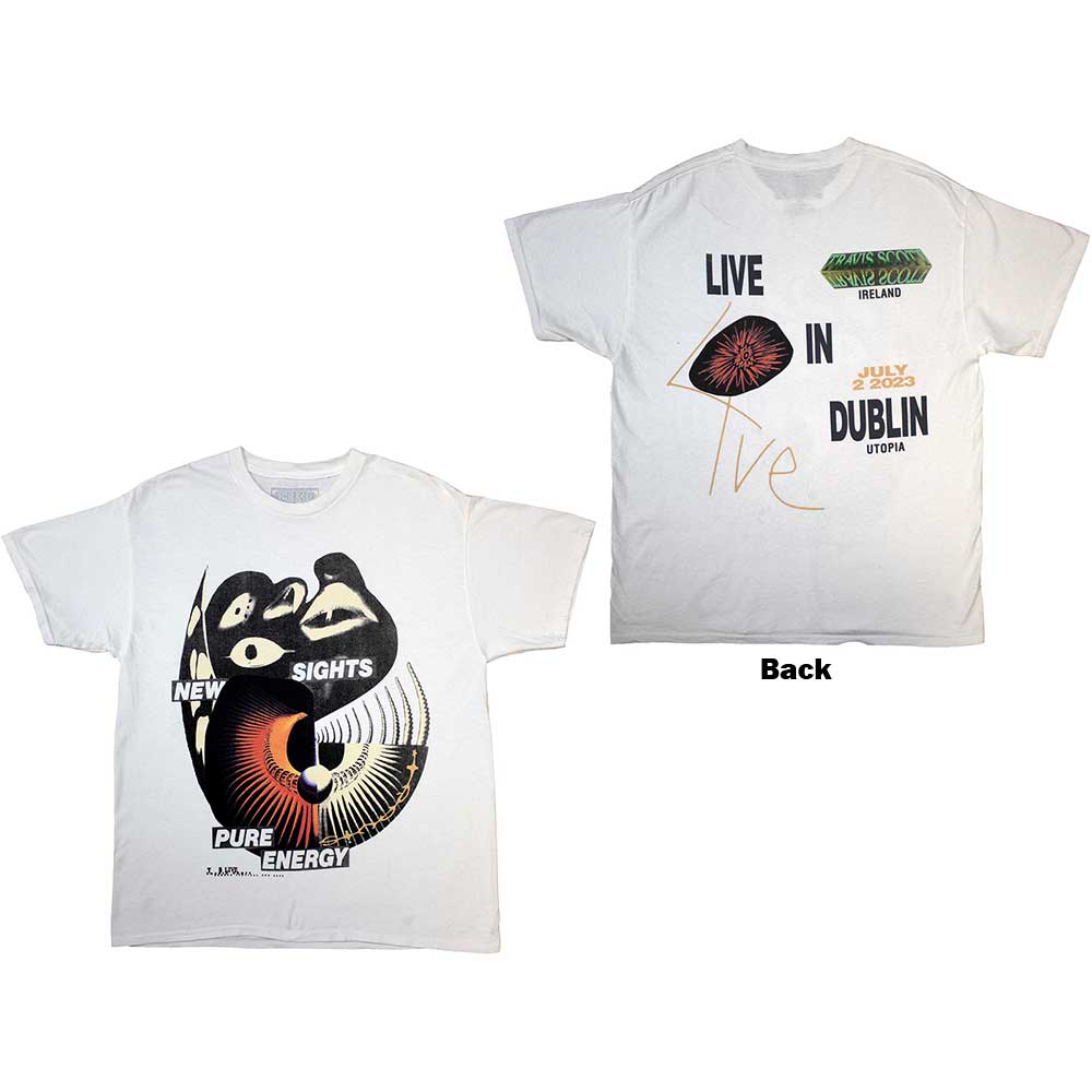 Travis Scott Unisex T-Shirt: Summer Run 2023 Dublin