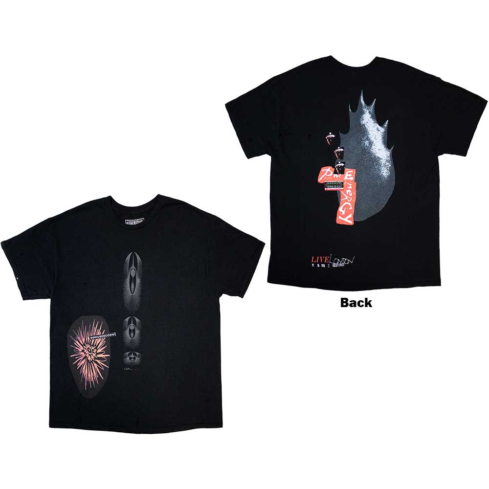 Travis Scott Unisex T-Shirt: Summer Run 2023 London (Back Print & Ex-Tour)