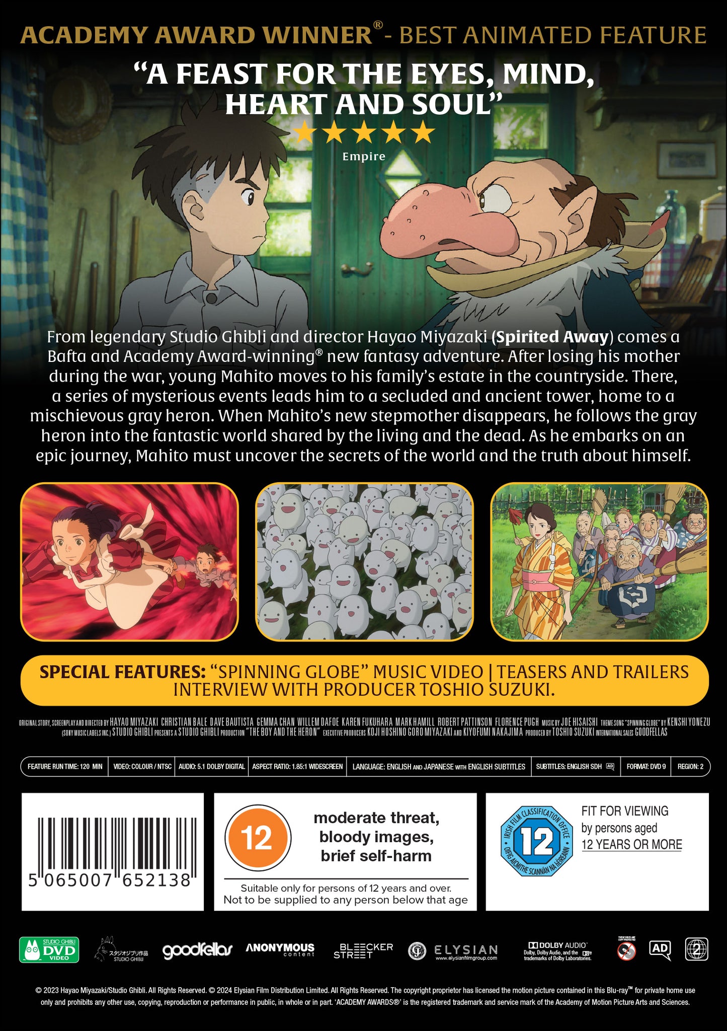 The Boy and The Heron [DVD]