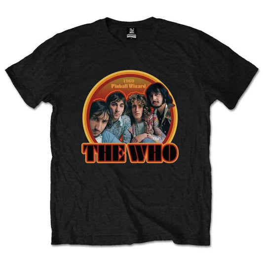 The Who Mens T-Shirt 1969 Pinball Wizard (Retail Pack)