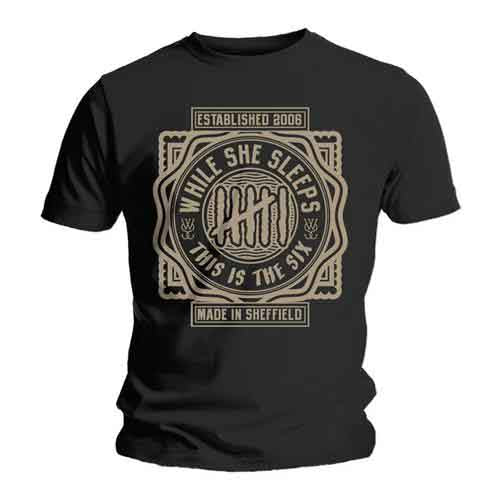 While She Sleeps Unisex T-Shirt: This is Six