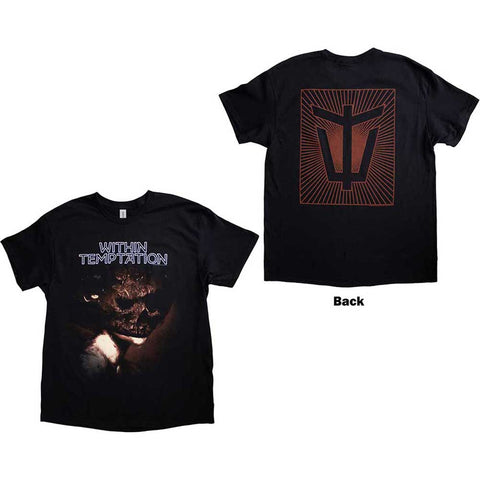 Within Temptation Unisex T-Shirt: Bleed Out Single (Back Print)