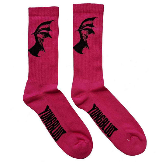 Yungblud tour ankle socks, size UK 7-11, likely colorful and patterned.
