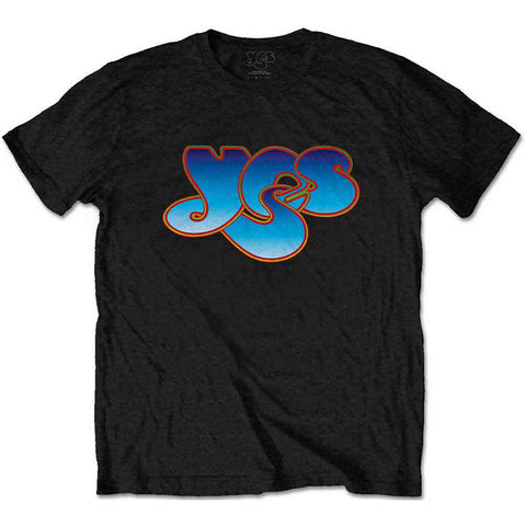 Yes Unisex T-Shirt: Classic Blue Logo