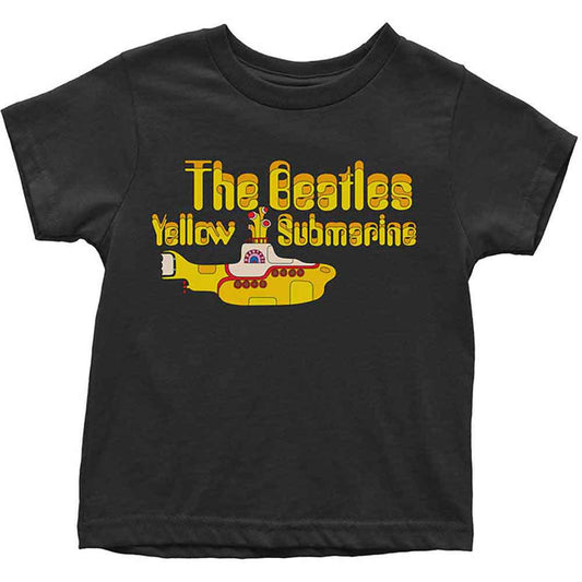 Yellow Beatles “Yellow Submarine” logo t-shirt for a 5-year-old.