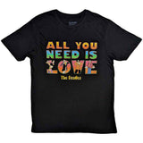 The Beatles Unisex T-Shirt: Yellow Submarine All You Need Is Love Stacked