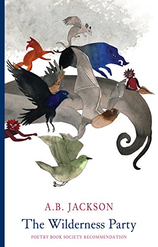 Book cover: illustrated animals in watercolor style, titled "The Wilderness Party".