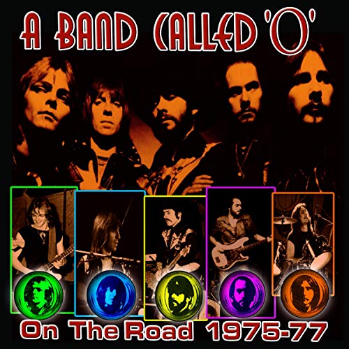 CD cover for “A Band Called O” featuring four musicians and smaller inset photos.