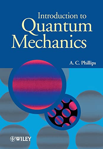 Book cover: “Introduction to Quantum Mechanics” with abstract red and blue design.
