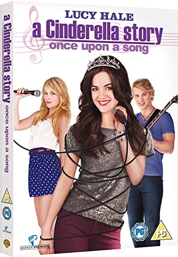 DVD cover featuring Lucy Hale wearing a tiara alongside two other people with microphones.