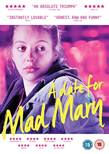 DVD cover for "A Date For Mad Mary" featuring a woman’s portrait.