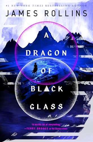 Book cover: mountains, circles, and a lone figure in a snowy landscape.