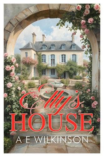 Book cover: stone archway framing a large house with roses.