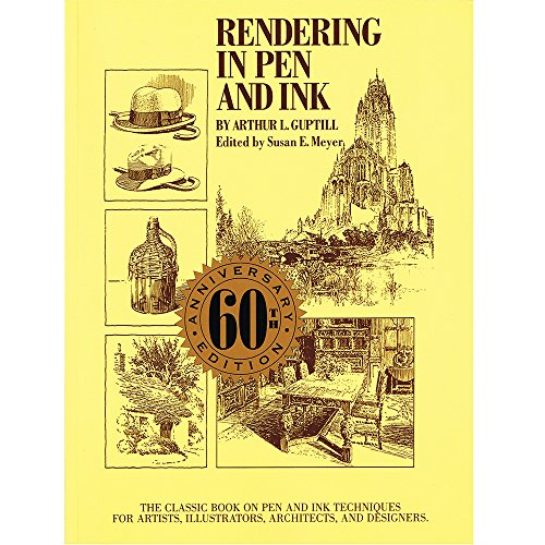 Book cover with pen and ink artwork, likely featuring illustrations or sketches.