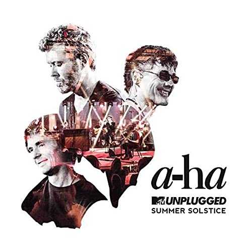 a-ha “MTV Unplugged Summer Solstice” CD cover with band members’ portraits.