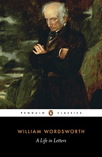 Book cover: portrait of William Wordsworth, “A Life in Letters.”