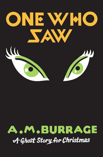Black book cover with large yellow title and glowing green eyes.