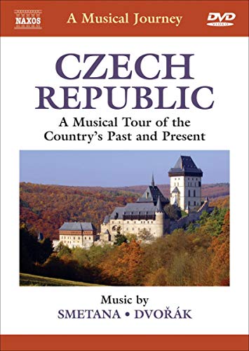 DVD cover for “A Musical Journey: Czech Republic” featuring a castle.