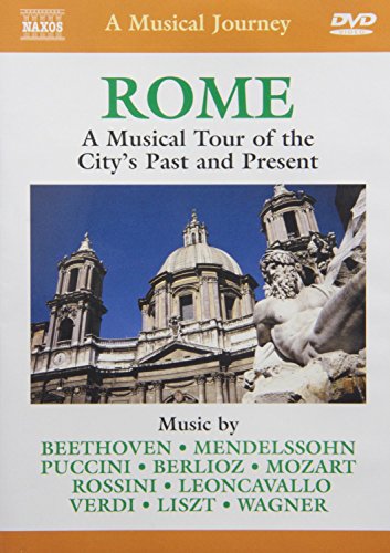 DVD cover for "A Musical Journey: Rome" featuring a church and statue.
