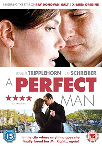 "A Perfect Man" DVD cover featuring a couple embracing and a close-up of a couple.