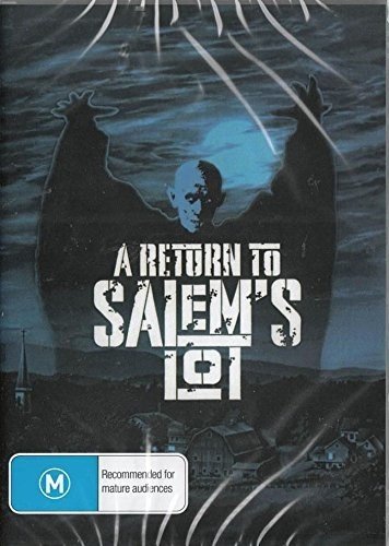 DVD cover for "A Return to Salem's Lot" featuring a vampire and town.