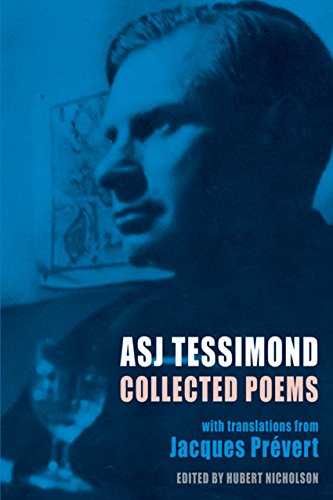Book cover: portrait of a man, title “Collected Poems” by A.J. Tessimond.