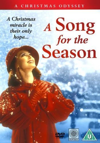 DVD cover featuring a woman in a red coat and hat in falling snow.