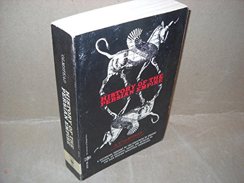Book cover: "History of the Persian Empire" with a winged animal design.