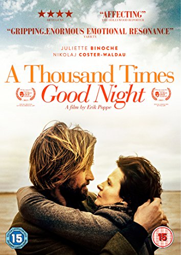 DVD cover art showing Juliette Binoche and Nikolaj Coster-Waldau embracing against a cloudy sky.