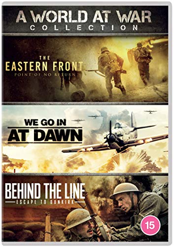 DVD cover for "A World At War Collection" depicting WWII scenes.