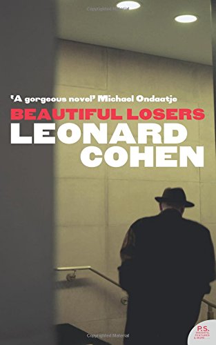 Book cover for Beautiful Losers by Leonard Cohen featuring a man in a hat.
