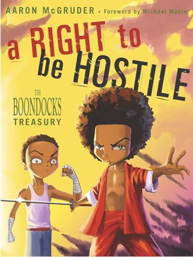 Book cover featuring two young Black cartoon characters in fighting poses.