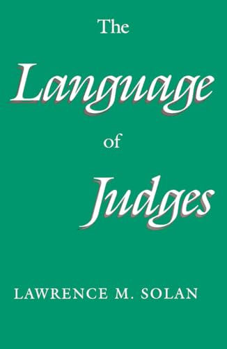 Book cover with title “The Language of Judges” in white script.