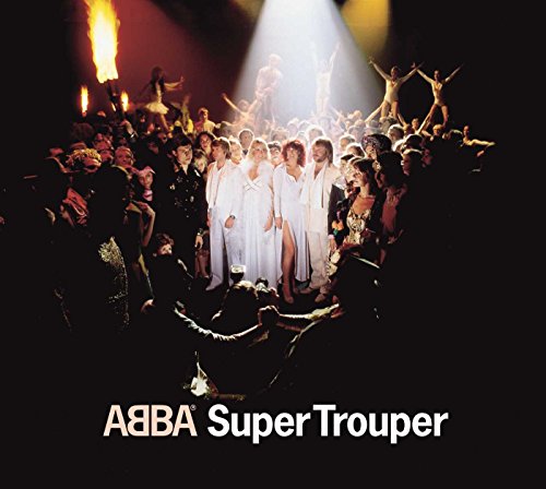 ABBA album cover: band and crowd silhouetted against bright stage lights.