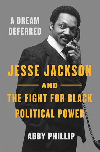 Book cover featuring a portrait of Jesse Jackson with yellow text.