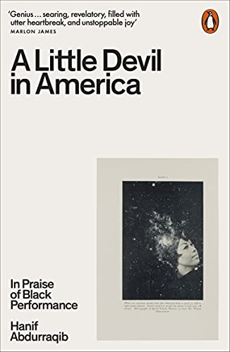 Book cover for A Little Devil in America featuring a star-filled portrait of a woman.