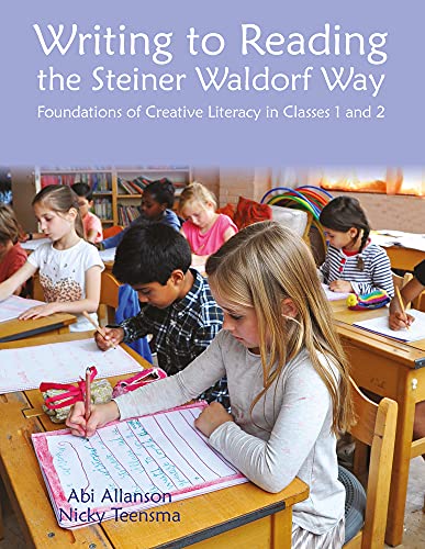 Book cover with children writing in a classroom setting.