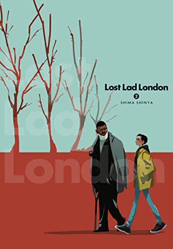 Comic book cover: two people walking beneath bare tree branches.