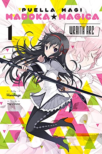 Manga volume one cover: a girl with black hair and a spear.