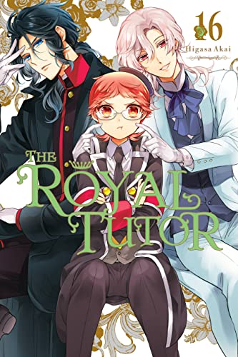 Manga volume 16 cover with three young men in ornate clothing.