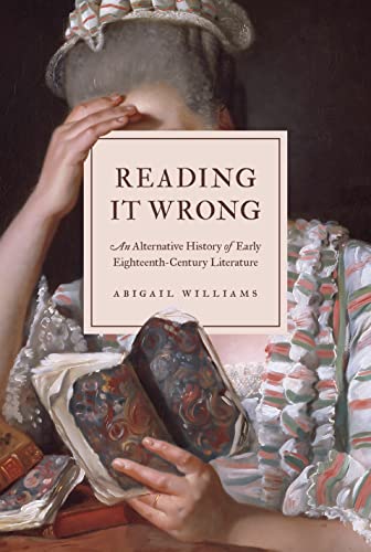 Book cover with a portrait of a woman obscuring her face.